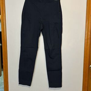 EVERLANE side zip‎ elastic waist trousers navy blue size 6 BIN A